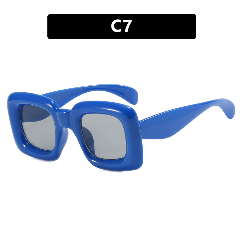 Women stylish square sunglasses with wide frame Kalsten