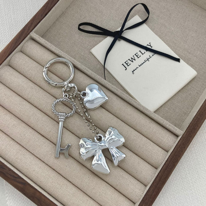 Silver Charm Keychain Kalsten