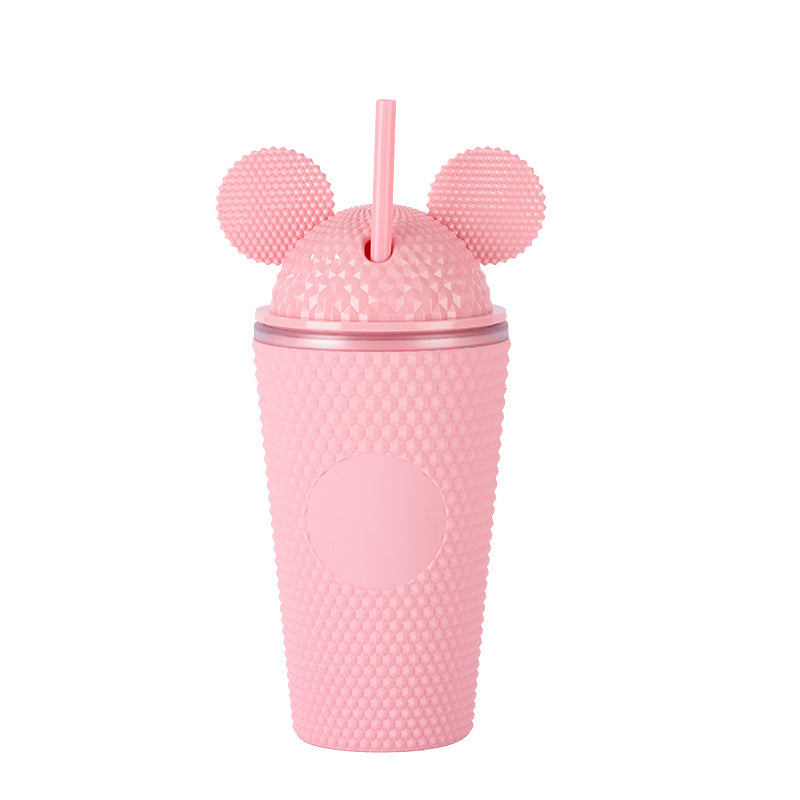 Ladies playful drinking cup with creative ears and anti-slip coating Kalsten