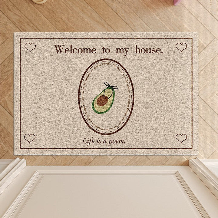 Whimsical Entrance Doormat Kalsten