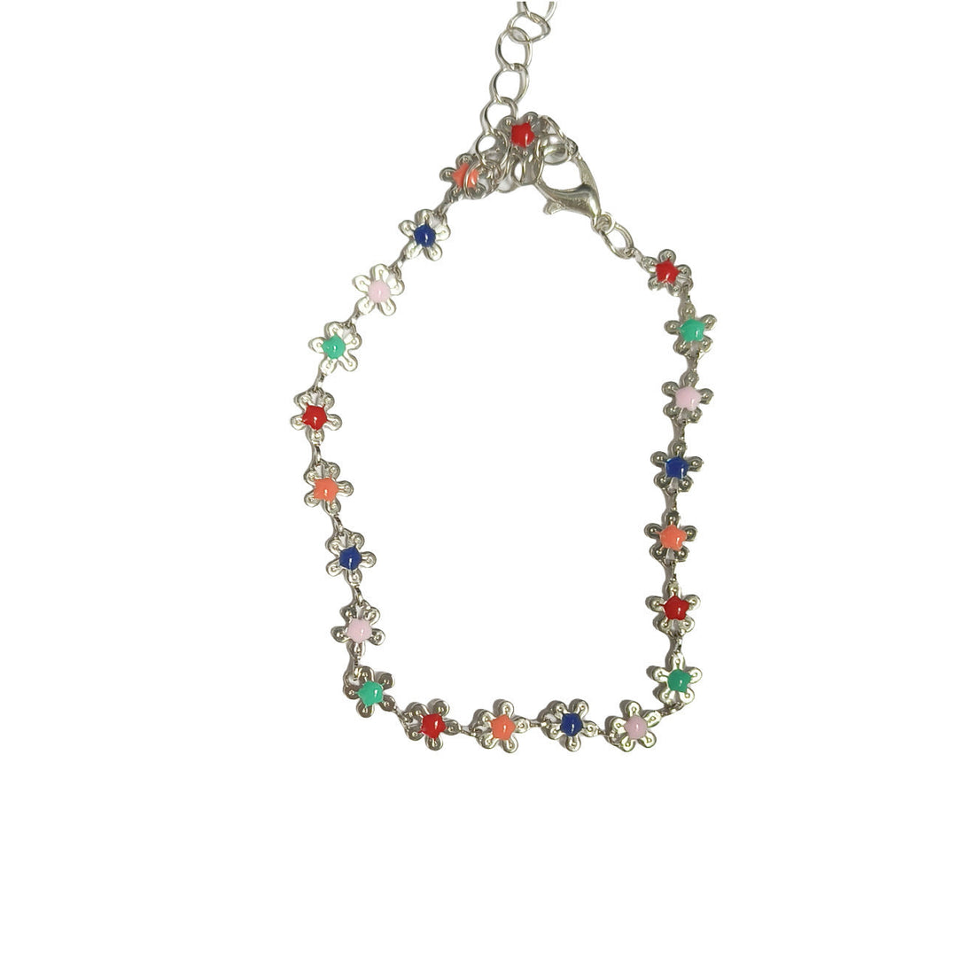 Floral Charm Choker Necklace Kalsten