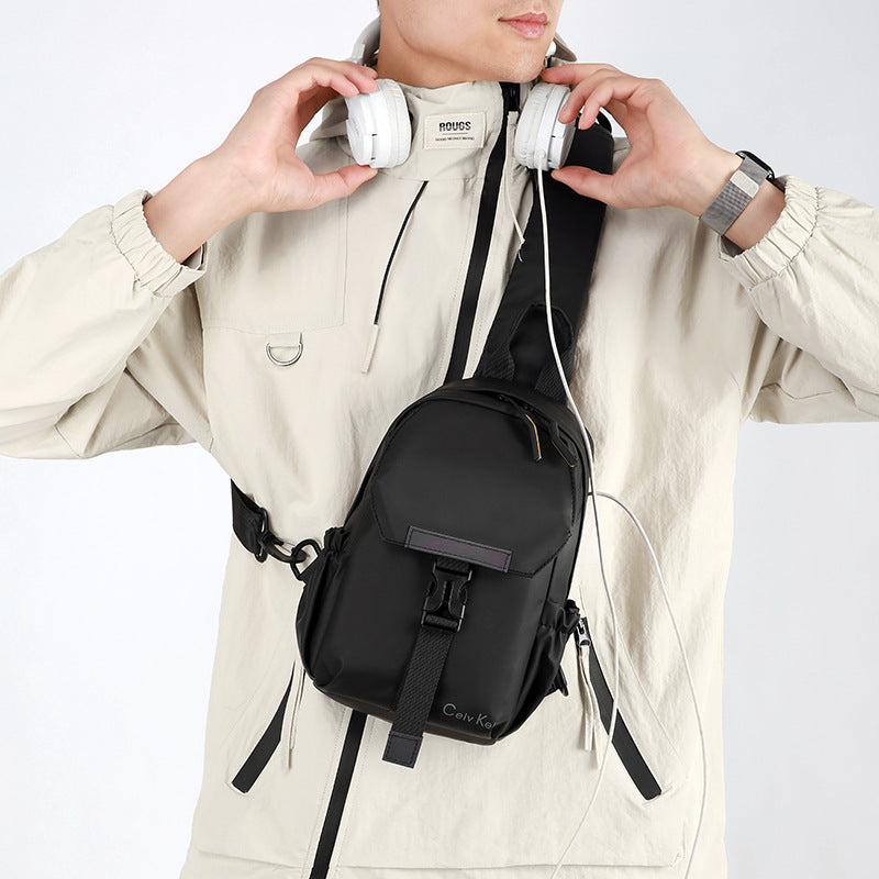 Shoulder backpack with versatile compartments and waterproof material Kalsten