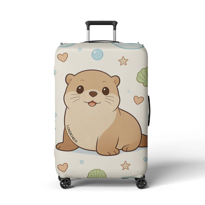 Women's luggage cover with cute Corgi design Kalsten