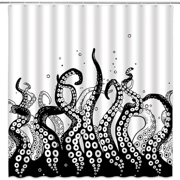 Ocean-Themed Art Shower Curtain Kalsten