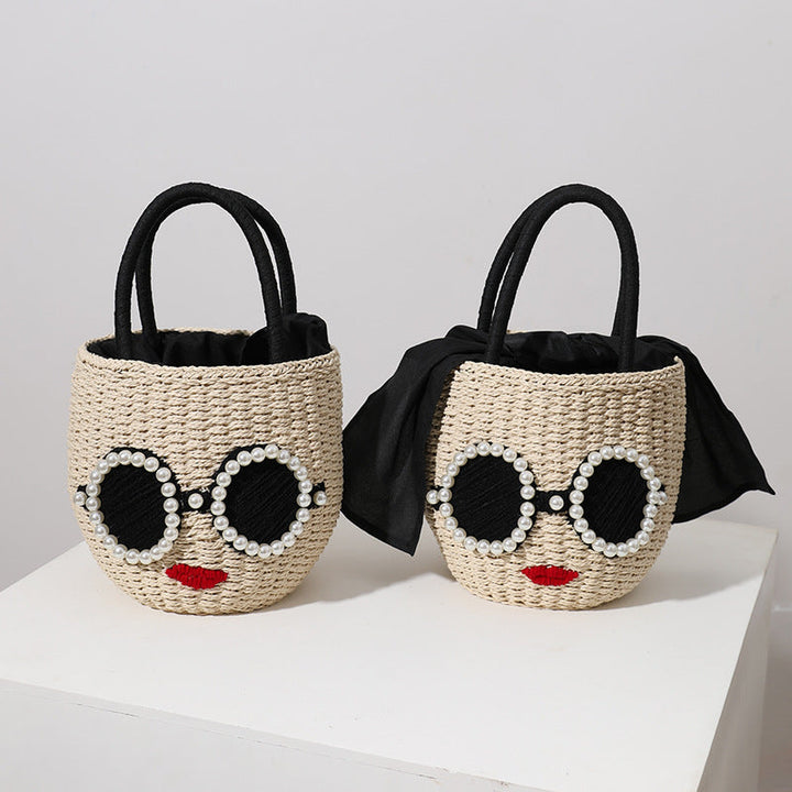 Handcrafted basket bag with stylish designs Kalsten