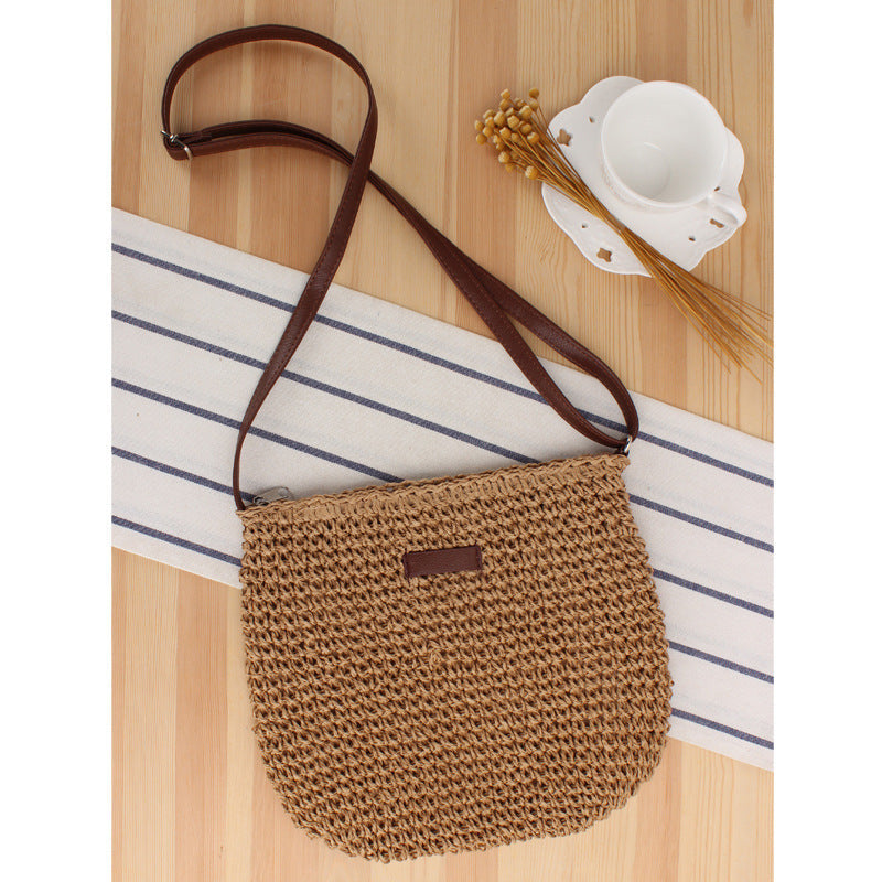 Handcrafted Shoulder Bag Made from Natural Materials Kalsten