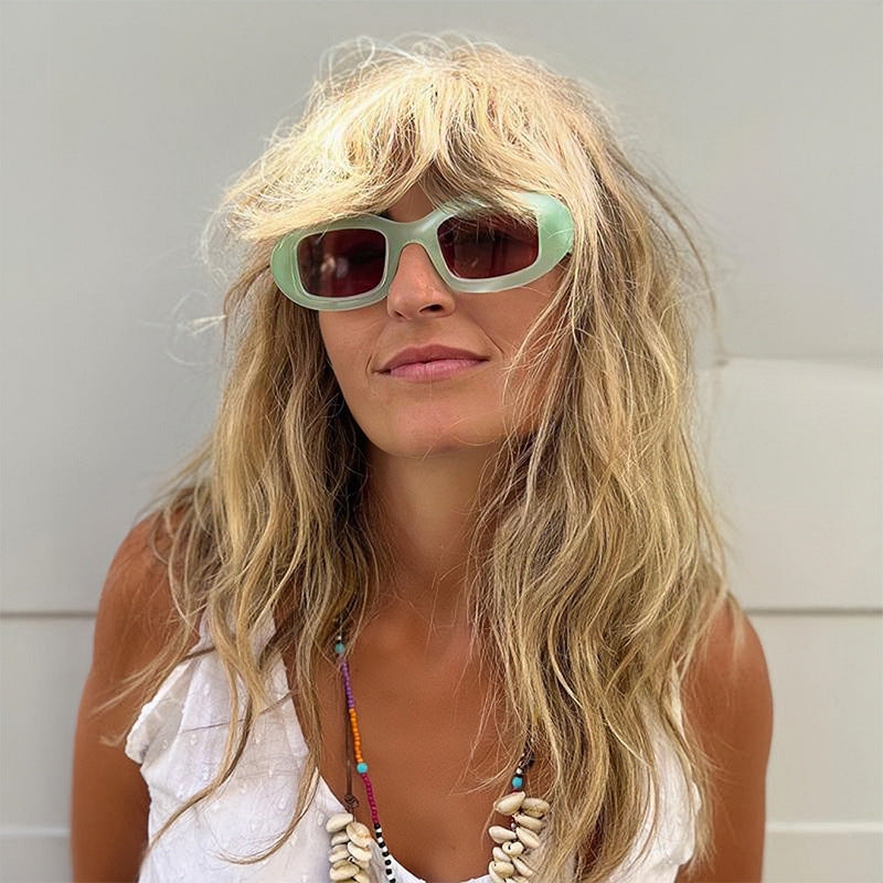 Women's Fashion Sunglasses with Soft, Curved Frame Kalsten