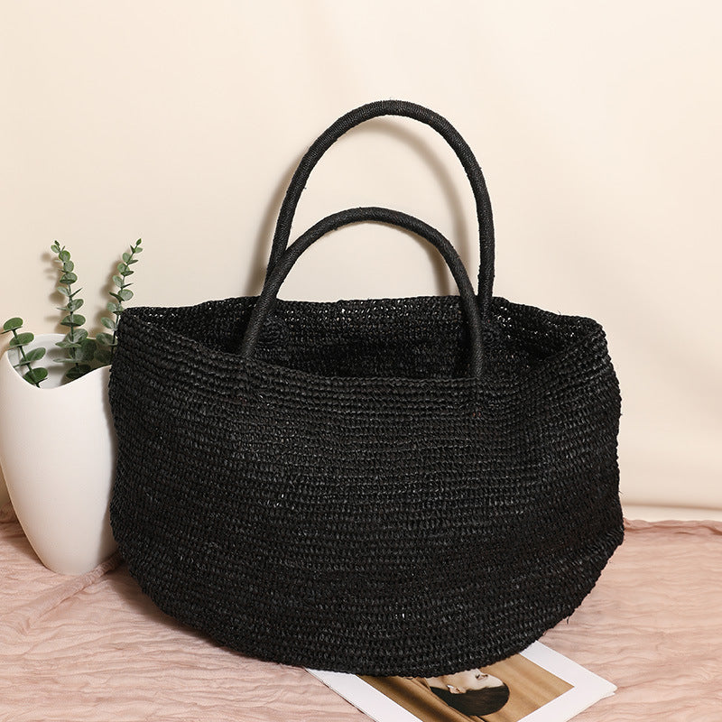 Handcrafted Beach Bag Made of Natural Material Kalsten