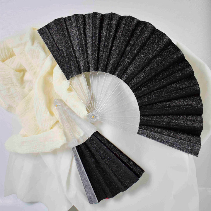 Women elegant glitter fan Kalsten