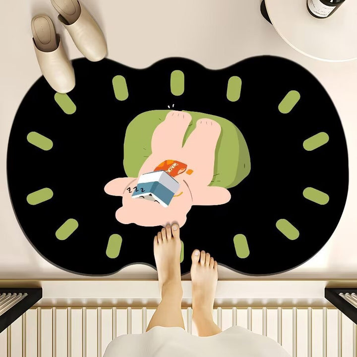 Cute Cartoon Bear Bath Mat Kalsten