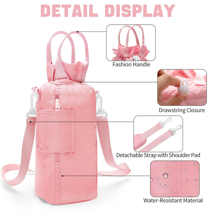 Stylish water bottle bag with compartments Kalsten