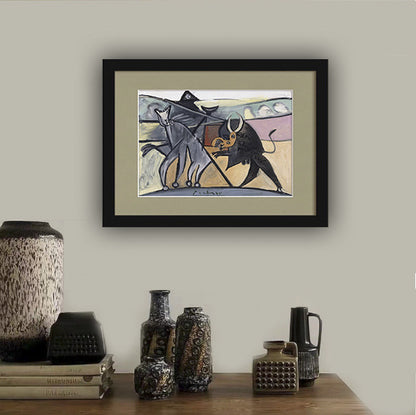 Framed Abstract Art Print