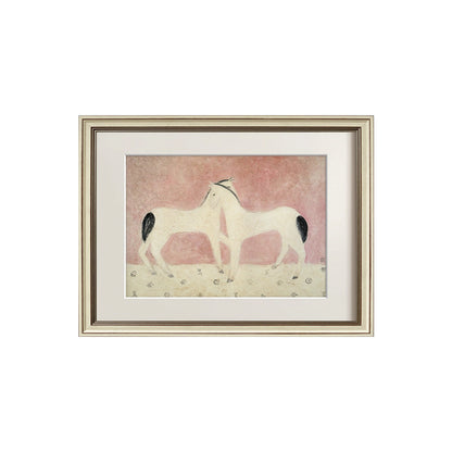 Soft Unicorn Framed Art Print