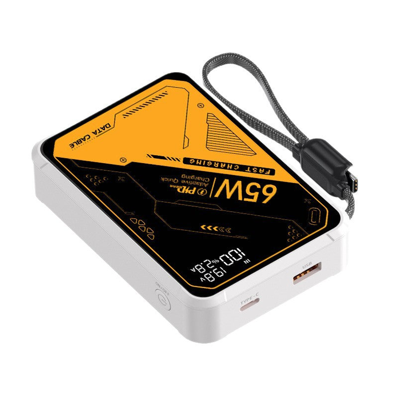 Portable high-performance charger with intelligent USB-C port and digital display Kalsten