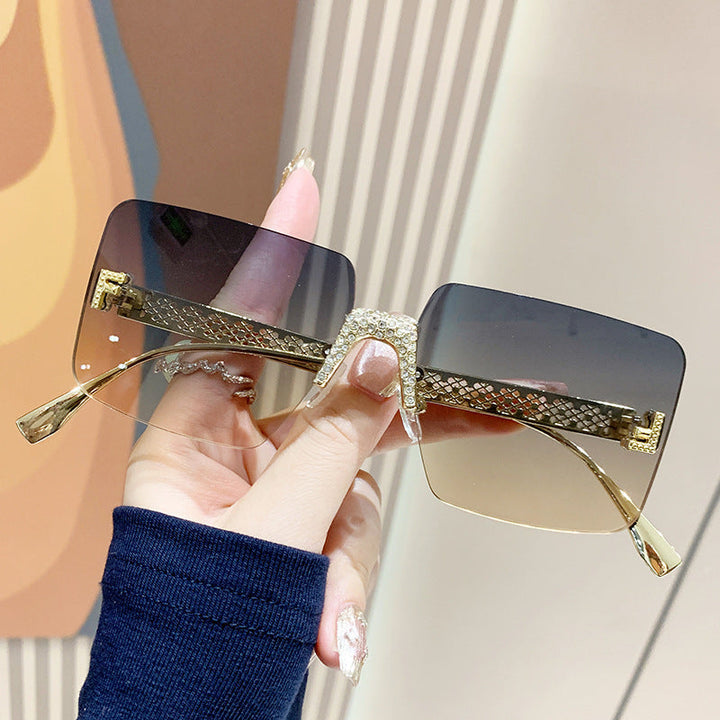 Women extravagant hexagonal sunglasses Kalsten