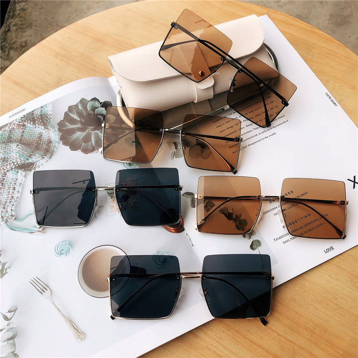 Fashionable Oversized Square Sunglasses Kalsten