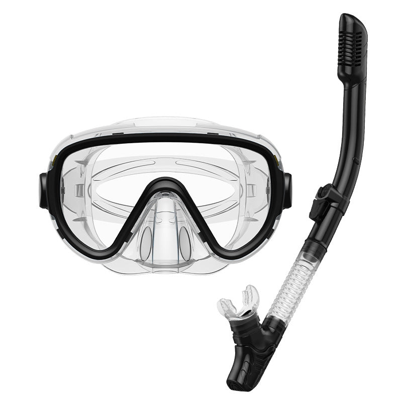 Premium dive mask with anti-fog function and flexible breathing tube Kalsten