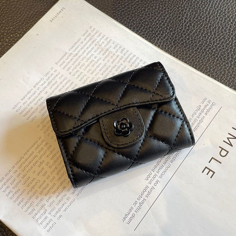 Quilted Leather Cardholder Wallet Kalsten