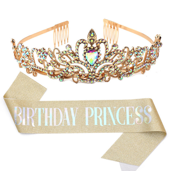 Women's Birthday Sash with Glitter Design Kalsten