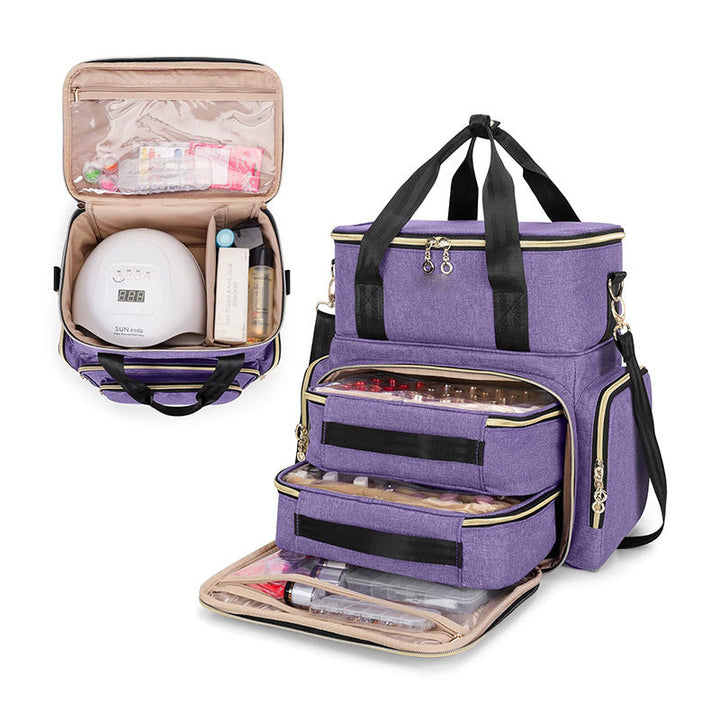 Practical cosmetics and nail organizer bag Kalsten