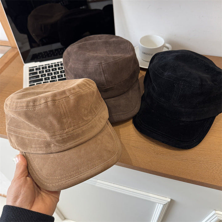 Men's Casual Suede Field Cap Kalsten