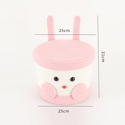 Playful Animal-shaped Storage Basket Acalora