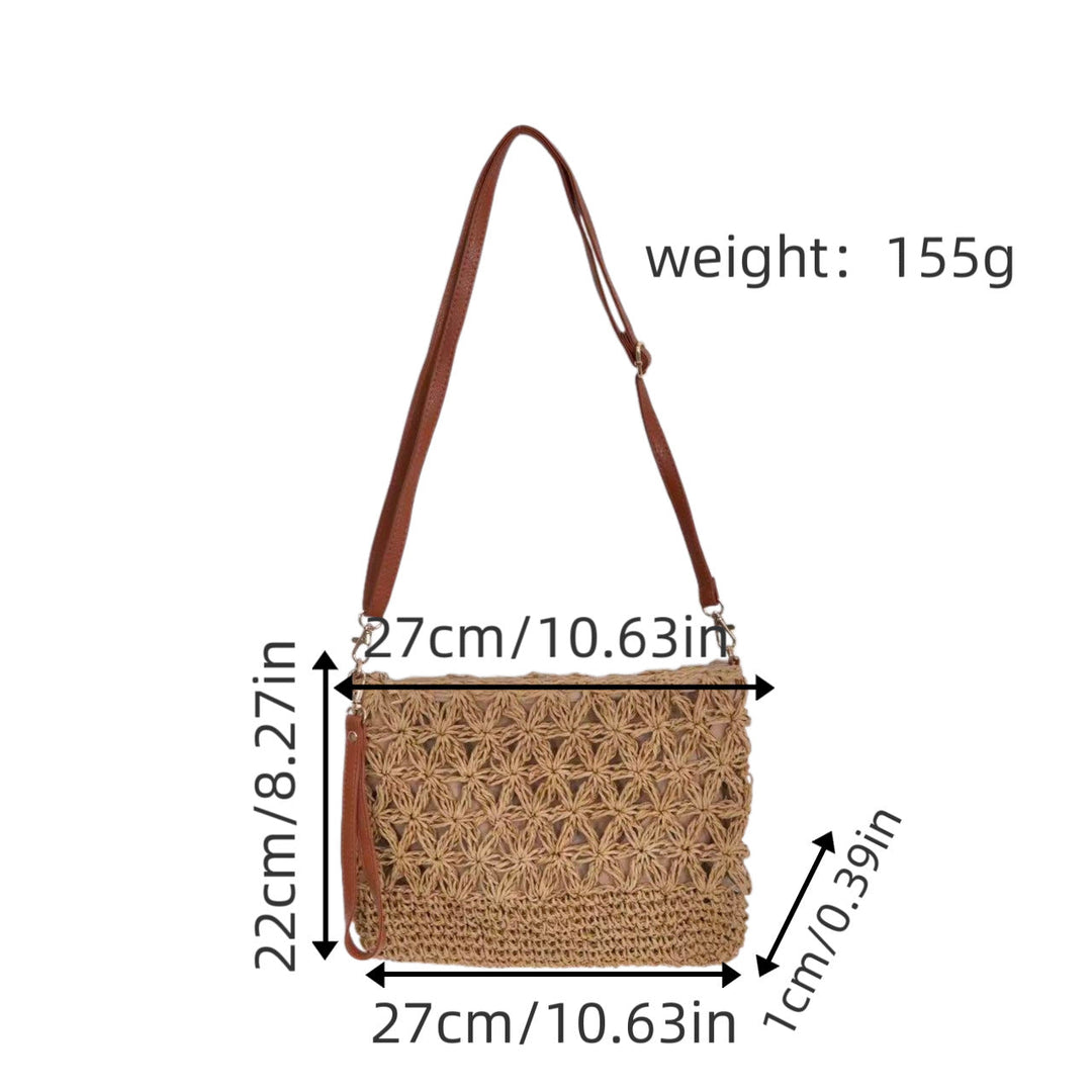 Handbag with delicate floral pattern Kalsten