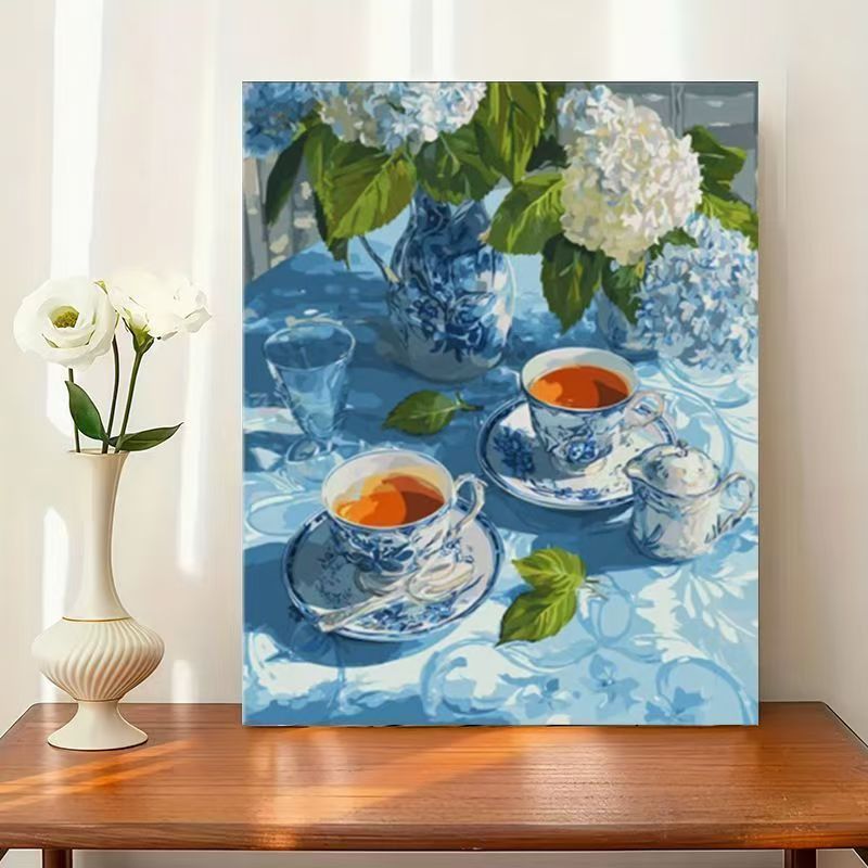 Floral Tea Time Wall Art Kalsten