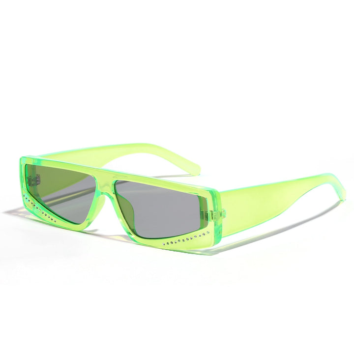 Women's oversized sunglasses with futuristic shape and stylish embellishments Kalsten