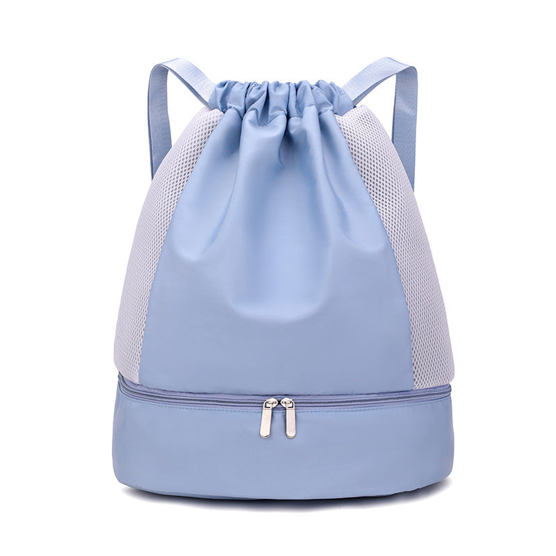 Sporty Mesh Backpack With Zipper Kalsten