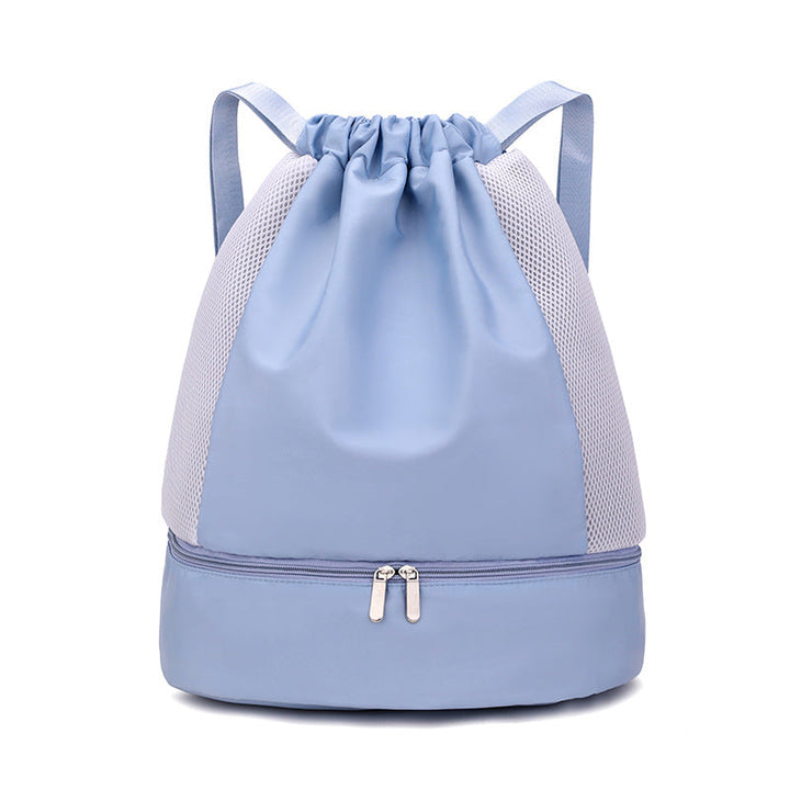Sporty Mesh Backpack With Zipper Kalsten