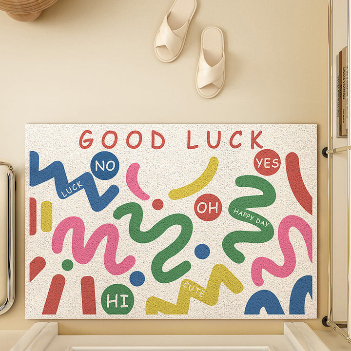 Artistic Message Doormat