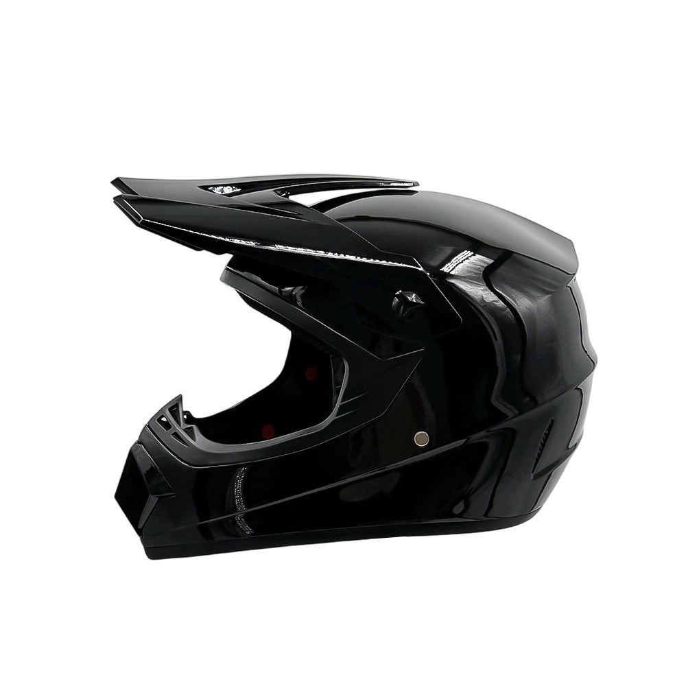 full-face motocross helmet with extended visor and reinforced chin guard Kalsten