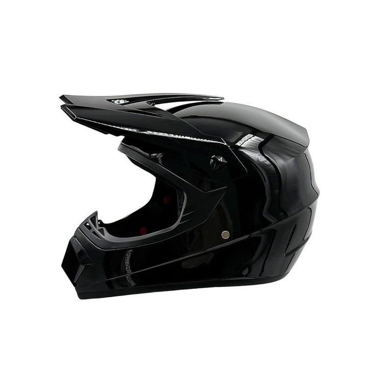 full-face motocross helmet with extended visor and reinforced chin guard Kalsten
