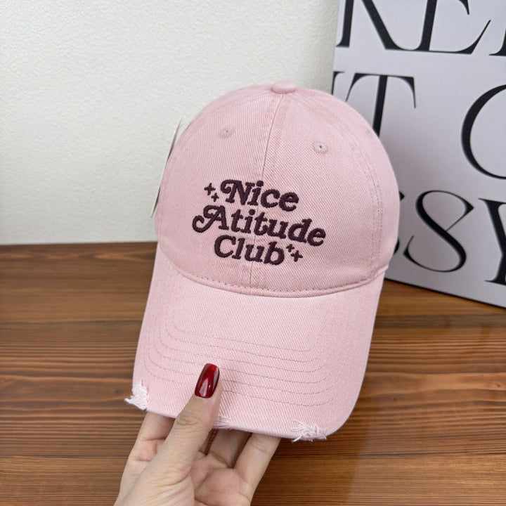 Men's Distressed Cotton Baseball Cap Kalsten 1784270476