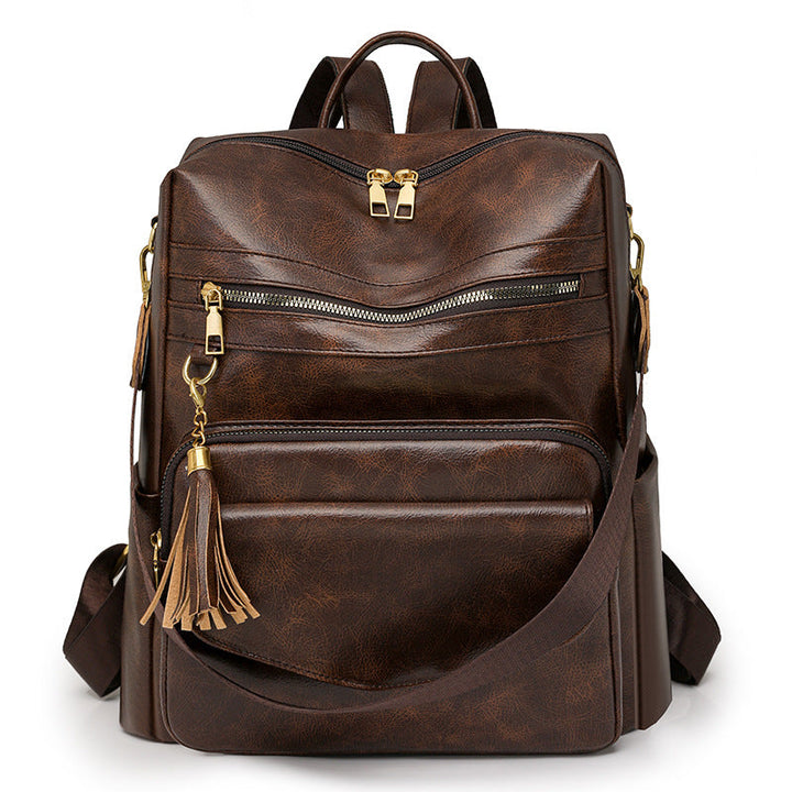 Multifunctional Stylish Leather Backpack Kalsten