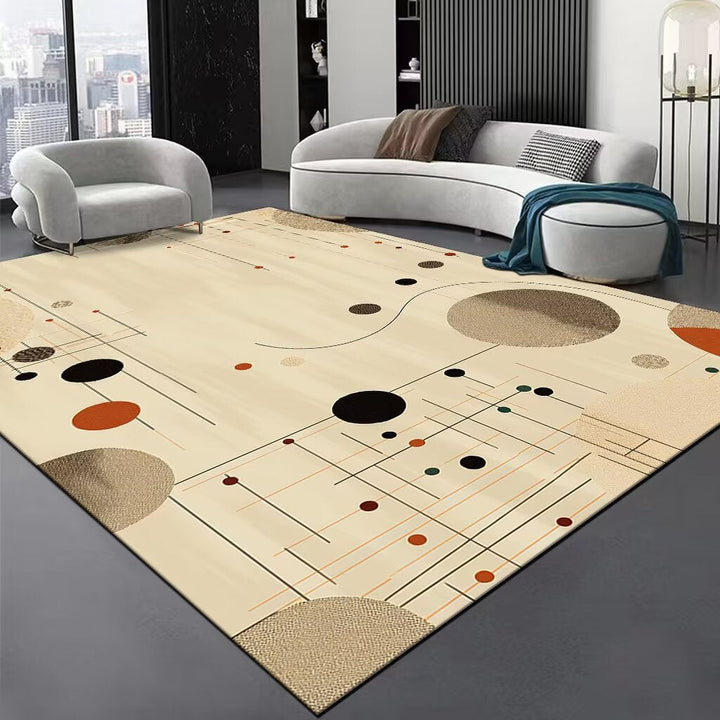 Abstract Swirl Area Rug Kalsten