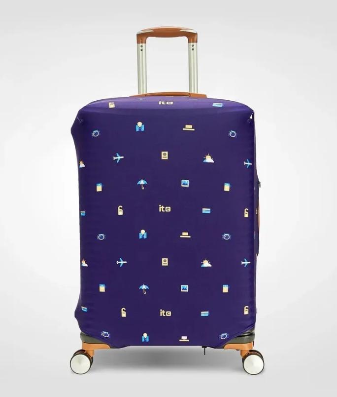 Unisex nan robust Hartschalen luggage with polycarbonate outer shell and car emblem motif Kalsten