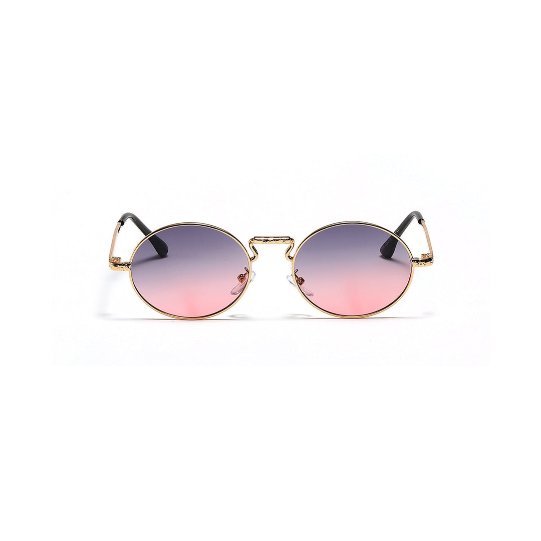 Ladies round fashionable sunglasses Kalsten
