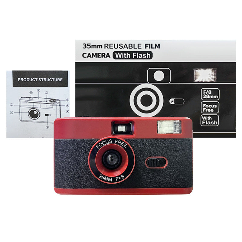 35mm Reusable Film Camera with Flash Kalsten