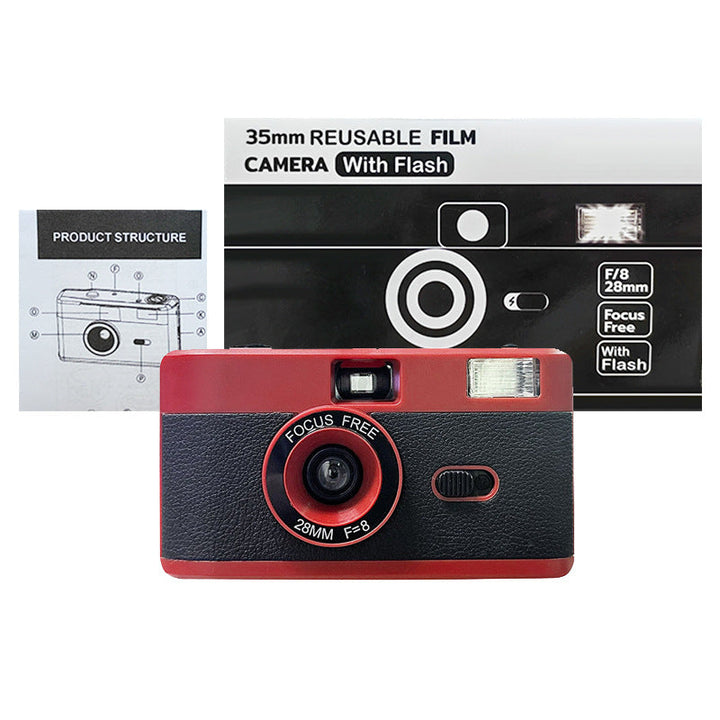 35mm Reusable Film Camera with Flash Kalsten