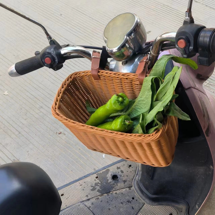 Woven Scooter Storage Basket Kalsten