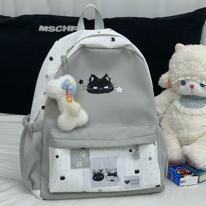 Cute Character-Themed School Backpack