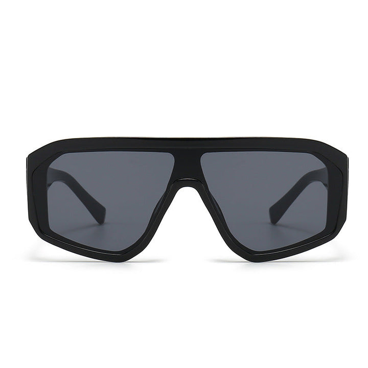 Men's Futuristic Oversized Shield Sunglasses Kalsten