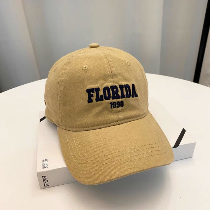 Men's Embroidered Cotton Adjustable Baseball Cap Kalsten