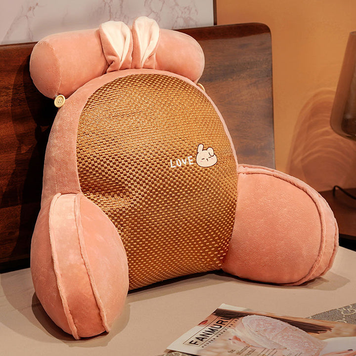 Cozy back support pillow with bear motifs Kalsten