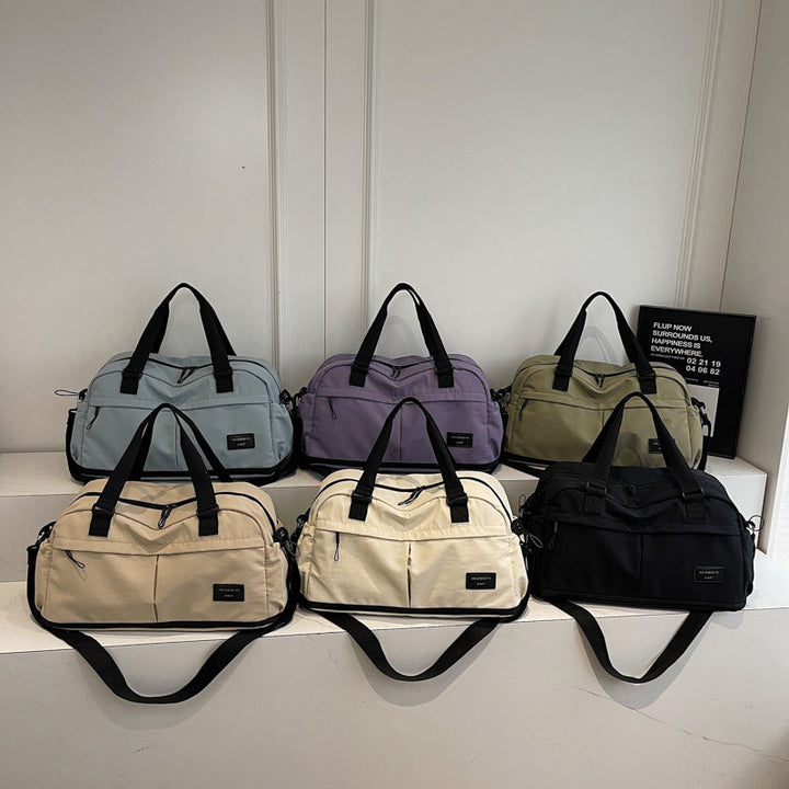 Sporty travel bag with innovative compartments Kalsten