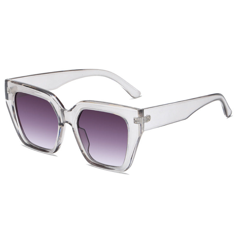 Women's Fashion Oversized Sunglasses with Animal Print Kalsten