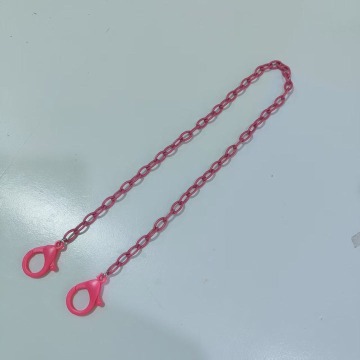 Fashionable Glasses Holder Chain Made of Transparent Material Kalsten