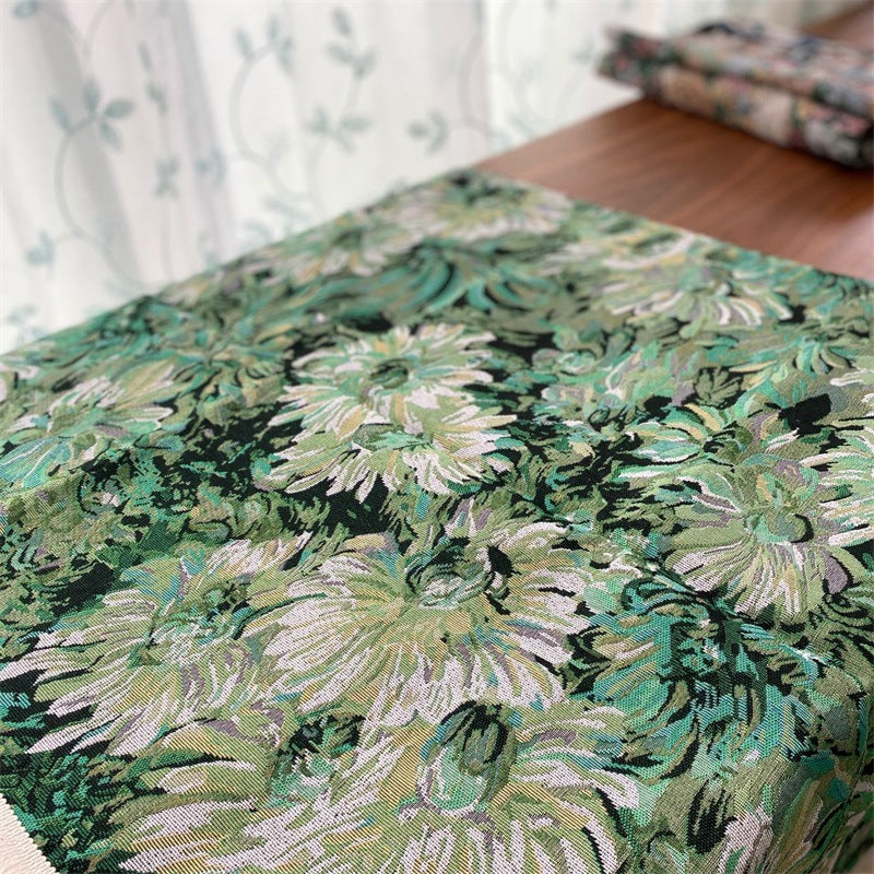 Birds and Leaves Decorative Table Runner